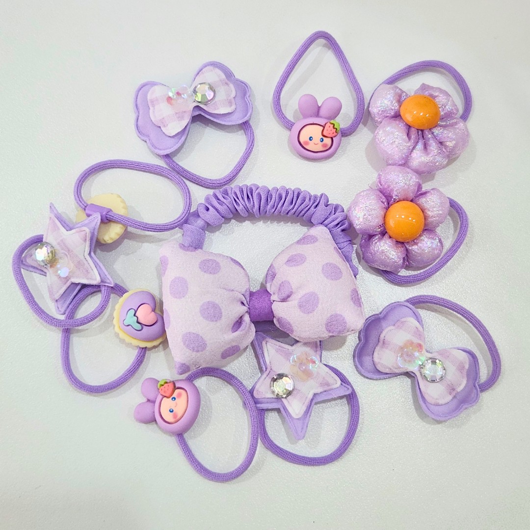 Lilac Dreams охидын үсний чимэглэлтэй хайрцагтай