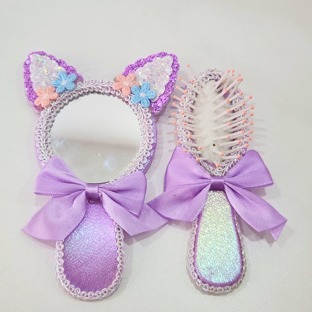 Lilac Dreams охидын үсний чимэглэлтэй хайрцагтай