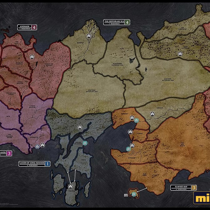 RISK хөлөгт тоглоом /Game of Thrones/